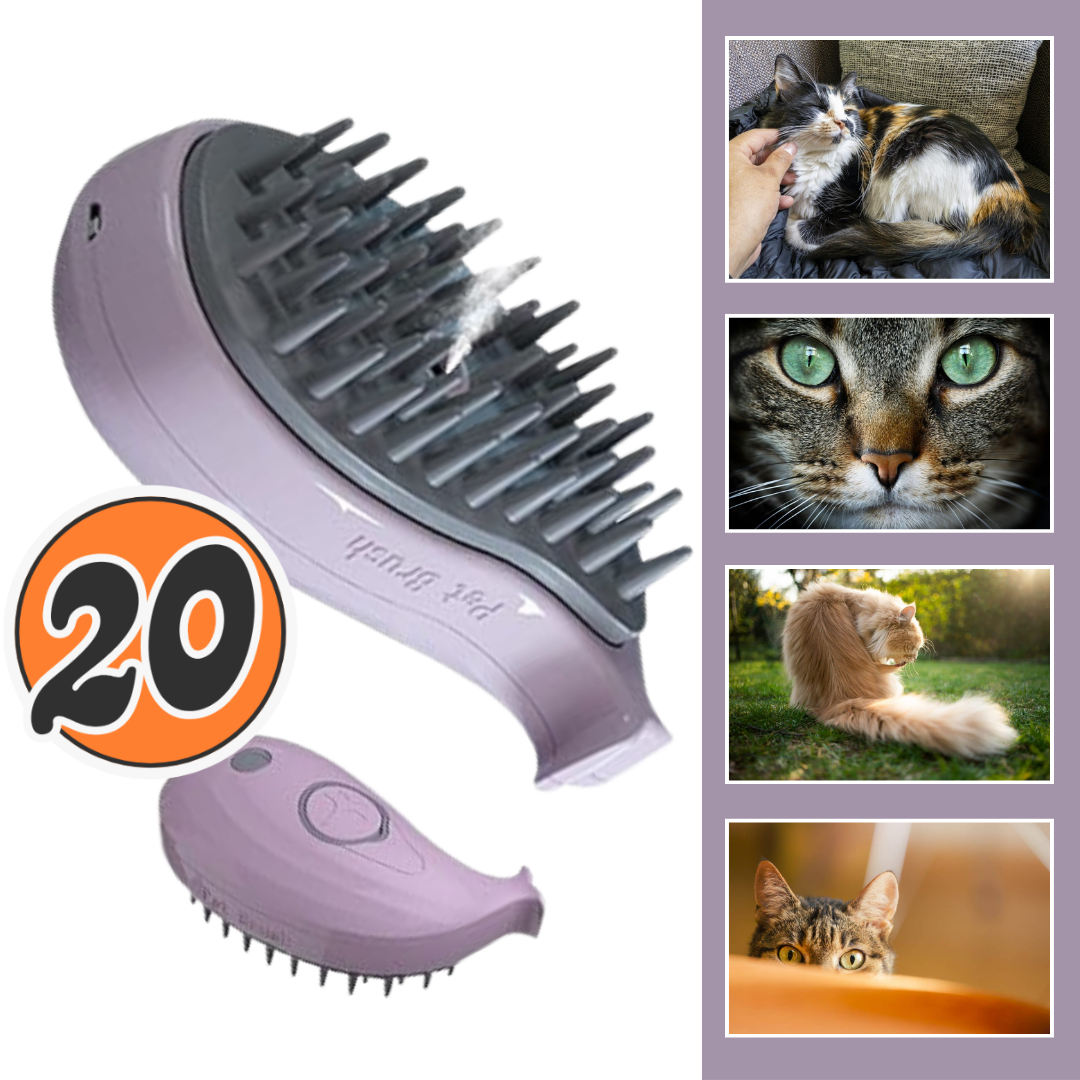 BrushSpa® vaporizador removedor pelo eléctrico